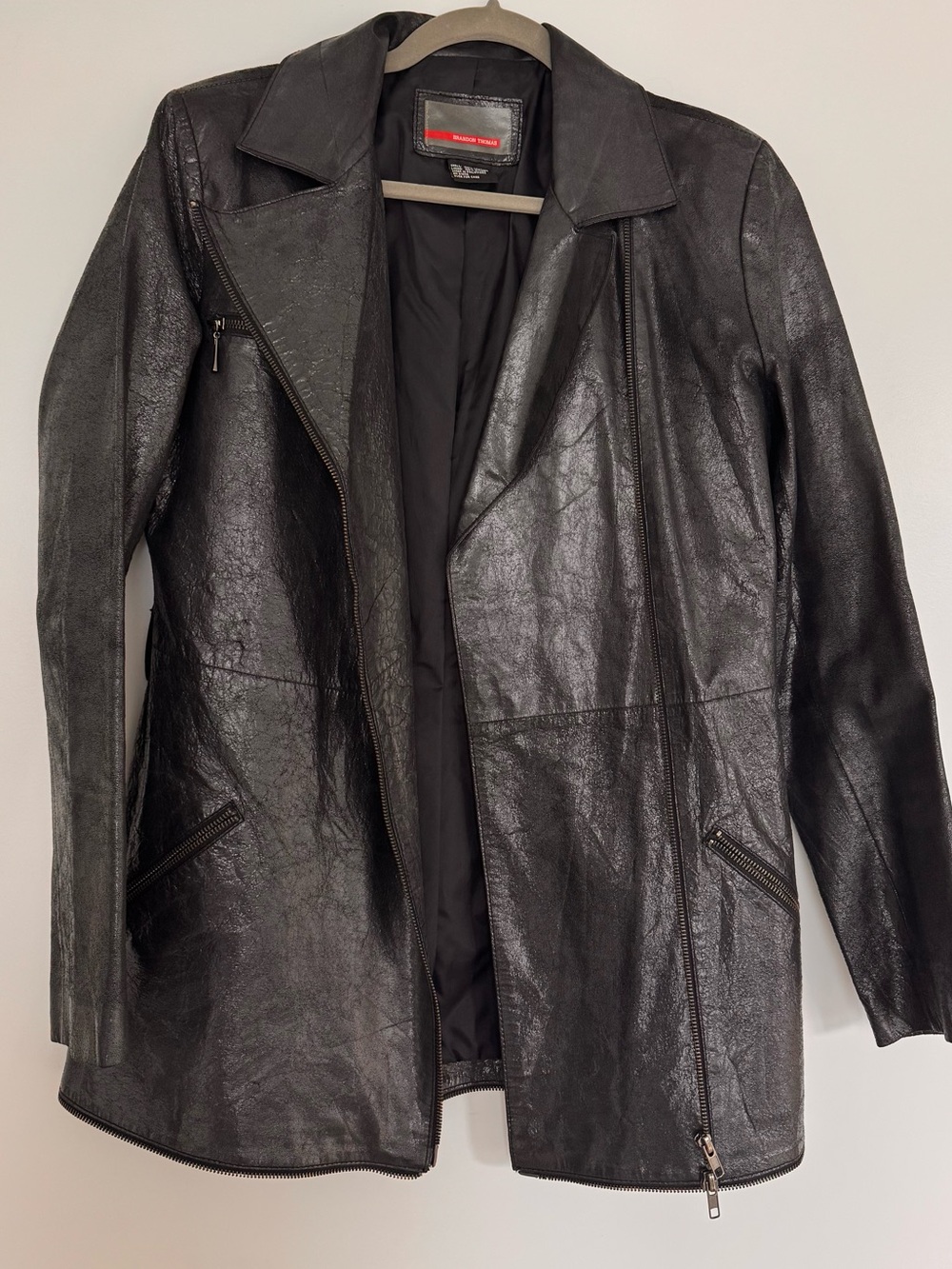 Women’s Black Leather Jacket
